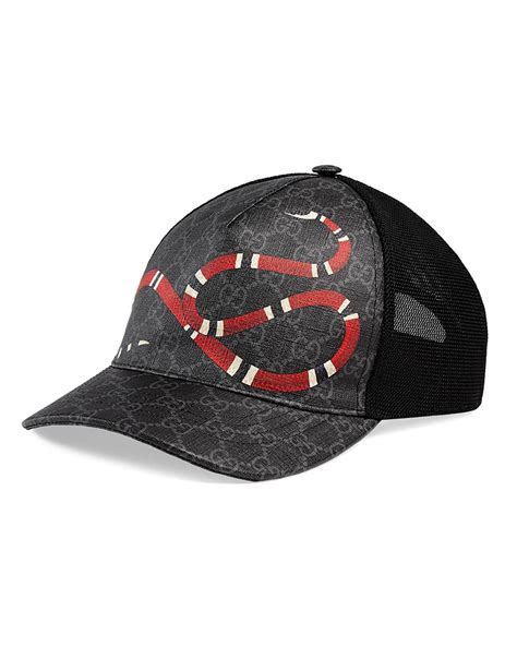 gucci jumbo black cap|gucci cap black snake.